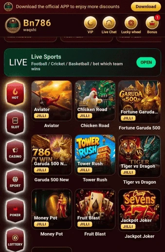 Bn786 Game Download APK